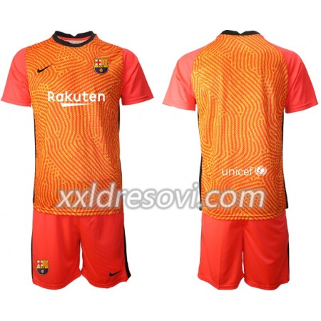 FC Barcelona Golmanski Dječji Komplet dresovi za nogomet 2020-2021 M003 (+ kratke hlače)